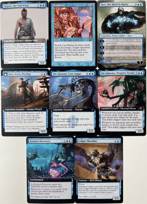 Higure, the Still Wind Intuition Jace, the Mind Sculptor Jace, Vryn's Prodigy Jin-Gitaxias, Core Augur Jin-Gitaxias, Progress Tyrant Kindred Discovery Ledger Shredder