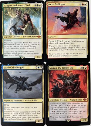 Aragorn and Arwen, Wed Forth Eorlingas! Lord of the Nazgul Sauron, the Lidless Eye