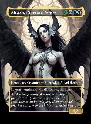 Atraxa, Praetors' Voice