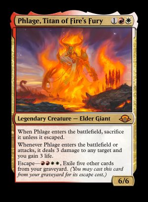 Phlage, Titan of Fire's Fury