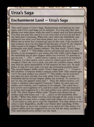 Urza's Saga Full Text