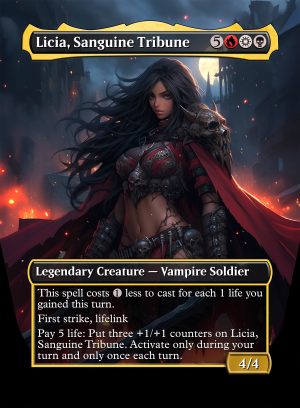 Licia, Sanguine Tribune